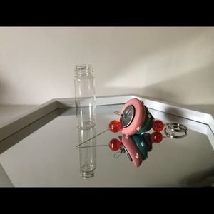 Unicorn poop key chain